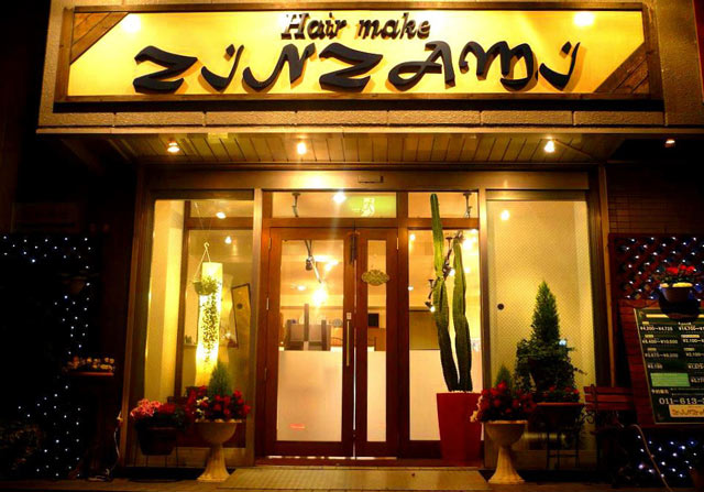 札幌市、西区、二十四軒・琴似の美容室『ZINZAMI』です。